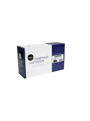 Картридж NetProduct (N-CE505X) для HP LJ P2055/P2050/Canon №719H, 6,5K 