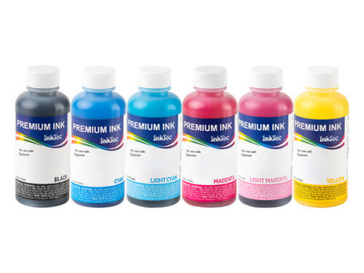 Чернила InkTec (E0017) для Epson L800/L1800 (T6731/ T6741), Bk, 0,1 л. (ориг.фасовка)