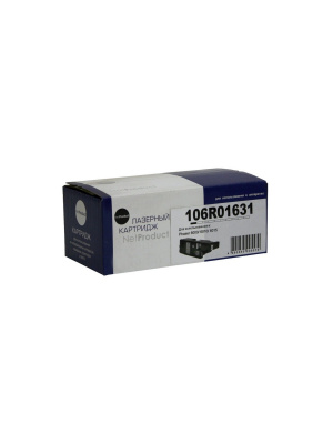 Тонер-картридж NetProduct (N-106R01631) для Xerox Phaser 6000/6010/WC6015, C, 1K