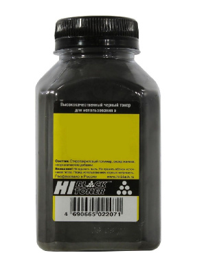 Тонер Hi-Black Универсальный для Oki С301dn/C310, Bk, 70 г, банка