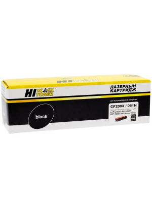 Тонер-картридж Hi-Black (HB-CF230X/051H) для HP LJ Pro M203/MFP M227/LBP162dw/MF 264dw/267dw, 4K