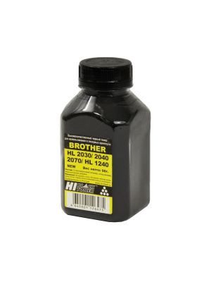 Тонер Hi-Black для Brother HL-2030/2040/2070/1240, Bk, 90 г, банка