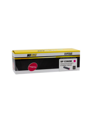 Тонер-картридж Hi-Black (HB-SPC360M) для Ricoh Aficio SPC360DNw/SFNw/SNw/SPC361SFNw, M, 5K