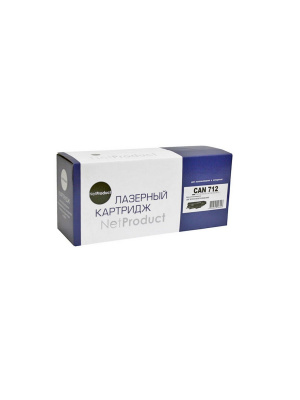 Картридж NetProduct (N-№712) для Canon LBP-3010/3100, 1,5K