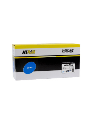 Тонер-картридж Hi-Black (HB-W2071A) для HP CL 150a/150nw/MFP178nw/179fnw, 117A, C, 0,7K б/ч