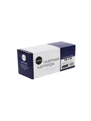Тонер-картридж NetProduct (N-TK-130) для Kyocera FS-1028MFP/DP/1300D, 7,2K