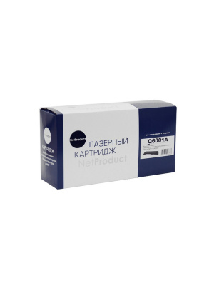 Картридж NetProduct (N-Q6001A) для HP CLJ 1600/2600/2605, Восстановленный, C, 2K