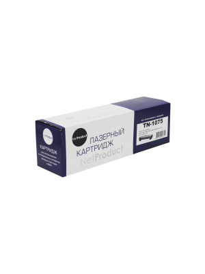 Тонер-картридж NetProduct (N-TN-1075) для Brother HL-1010R/1112R/DCP-1510R/MFC-1810R, 1K