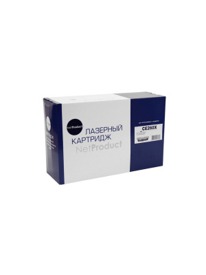 Картридж NetProduct (N-CE260X) для HP CLJ CP4025/4525, Восстановленный, Bk, 17K